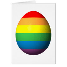 Gay Pride Egg Card