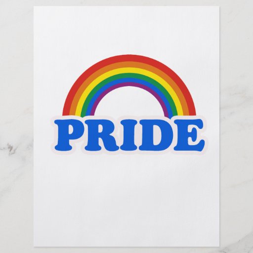 GAY PRIDE FULL COLOR FLYER