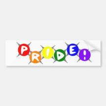 Gay Pride Rainbow Bumper Sticker