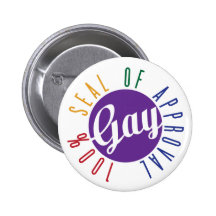 Gay Seal of Approval Button