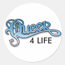 GAY STICKERS - Queer 4 Life