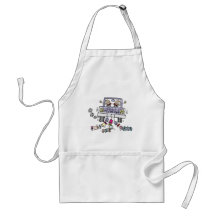 Gay Wedding Just Married Apron