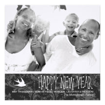 GC Fly in the New Year Personalised Invitations