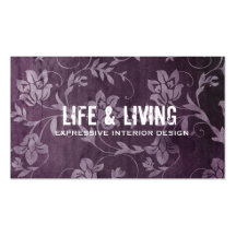 GC | Passionately Purple Business Card