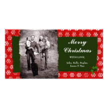 GC | "Torn" Wrapping Paper Photo Card