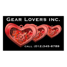 Gear Lovers businesscard Business Card Template