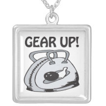 Gear Up Personalized Necklace