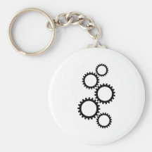 Gears Keychain