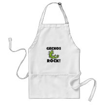 Geckos Rock Apron