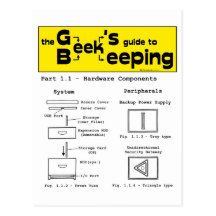 Geek Beekeeping (Hardware) - Postcard
