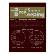Geek Beekeeping (Networks) - Postcard