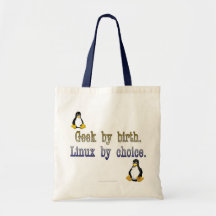 Geek by birth. Linux by choice. Canvas Bags