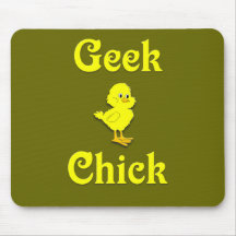 Geek Chick Mousepad