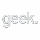 geek. Embroidered Hoodie