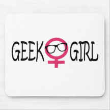 Geek Girl Mousepad
