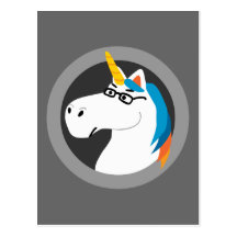 Geekicorn Postcards