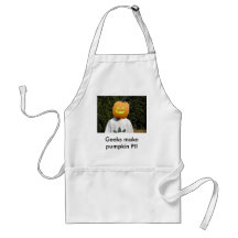 Geeks make pumpkin PI! Apron