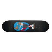 Geeks Shall Rule The World Skateboard