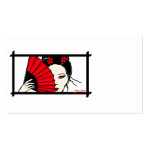 Geisha Business Card Templates