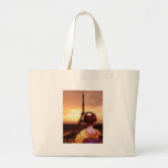 Geisha in Paris Canvas Bags