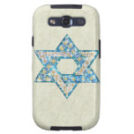 Gem decorated Star of David Samsung Galaxy S3 Covers