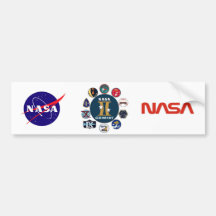 Gemini Commemorative Logo Bumper Stickers