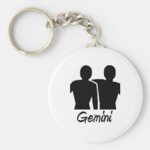 Gemini Keychain