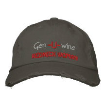 Gen U Wine Redneck Woman Embroidered Baseball Cap