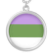 GENDERQUEER PRIDE PERSONALIZED NECKLACE