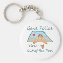 Gene Police Keychain