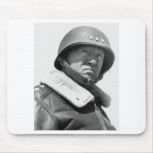 General George Patton -- WW2 Mouse Pad