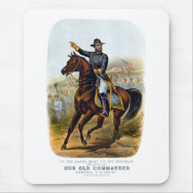 General Grant  -- Our Old Commander Mousepads