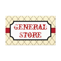 General Store Sign Art Gallery Wrapped Canvas