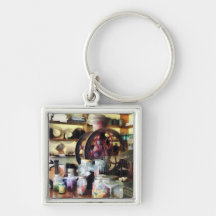 General Store With Candy Jars Key Chains