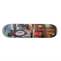 General Store With Scales Skateboard