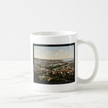 General view from fort du Roule, Cherbourg, France Mugs
