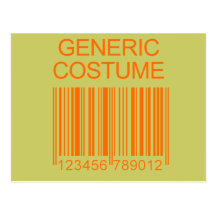 GENERIC COSTUME POST CARD