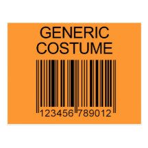 GENERIC COSTUME POSTCARD