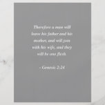 GENESIS 2-24 FLYERS