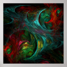 Genesis Abstract Art Print