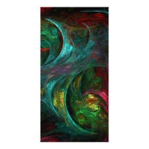 Genesis Nova Abstract Art Photo Card