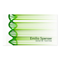 Genetic testing or centre business card business cards