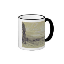 Genezzano, 17 May 1838 (graphite on paper) Mug