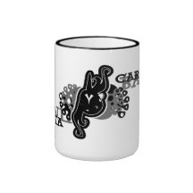 Genia y Caballo B&W MUG