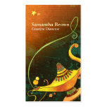 Genie's Lamp Creative Business Cards