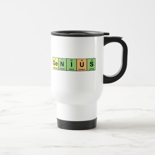 Genius - Periodic Table of Elements Products Mug