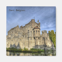 gent, Gent. Belgium Refrigerator Magnets