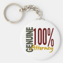 Genuine Attorney Keychain