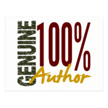 Genuine Author Postcard
