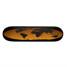 Geographic Skateboard